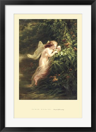 Framed Art The Spirit of the Morning by Fritz Zuber-Buhler | 27 x 18