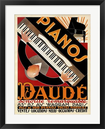 Framed Art Daude (small) 24 1/4 x 18 1/2