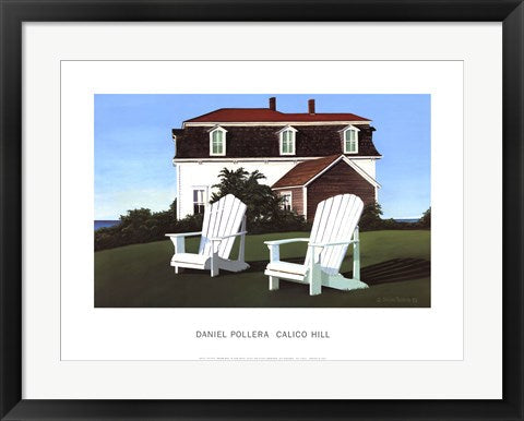 Framed Art Calico Hill by Daniel Pollera | 18 x 24