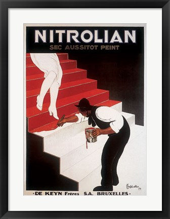 Framed Art Nitrolian by Leonetto Cappiello | 26 1/8 x 19