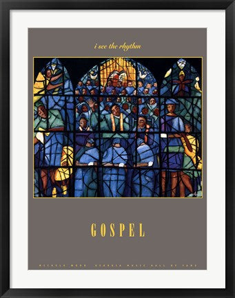 Framed Art Gospel by Michele Wood | 31 1/2 x 23 5/8