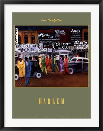 Framed Art Harlem by Michele Wood | 31 1/2 x 23 5/8