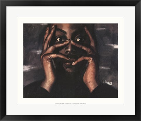 Framed Art Intense Thoughts by Laurie Cooper | 18 3/4 x 23
