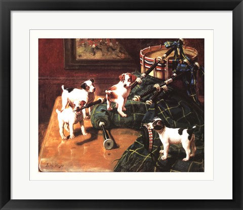Framed Art He Who Pays the Piper Calls the Tune by John Hayes | 16 x 20