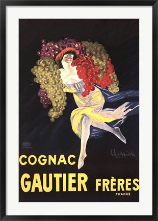 Framed Art Cognac Gautier Freres 36 x 24