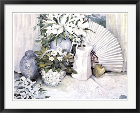 Framed Art Brite White by Joy Waldman | 24 x 31 3/4