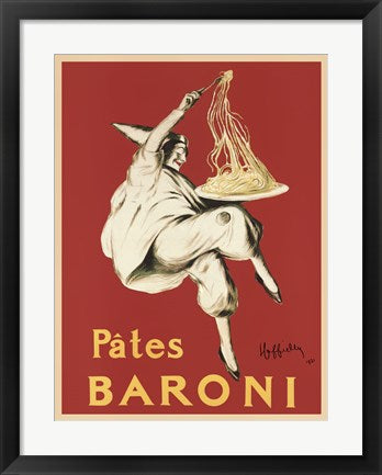 Framed Art Pates Baroni by Leonetto Cappiello | 24 x 18
