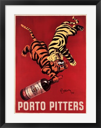 Framed Art Porto Pitters by Leonetto Cappiello | 24 1/2 x 18 1/4