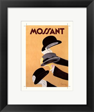 Framed Art Mossant, 1938 (mini) by Leonetto Cappiello | 12 x 9