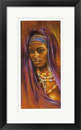 Framed Art Matata by Ben Mogador | 19 3/4 x 9