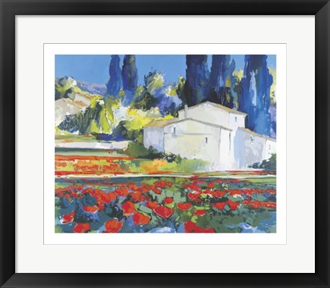 Framed Art Couleurs du Luberon by Philippe Janin | 15 3/4 x 19 3/4
