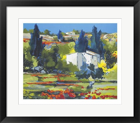 Framed Art Rouge Passion by Philippe Janin | 15 3/4 x 19 3/4