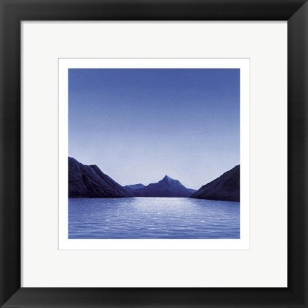 Framed Art Lakescene II by Werner Eick | 11 3/4 x 11 3/4