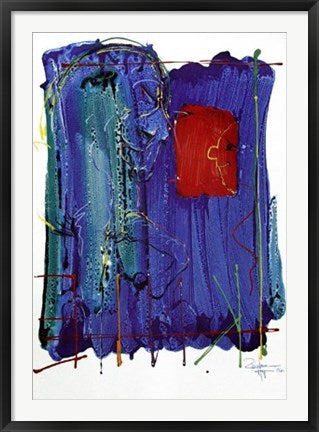 Framed Art Face to Face by Rolf Knie | 40 x 28