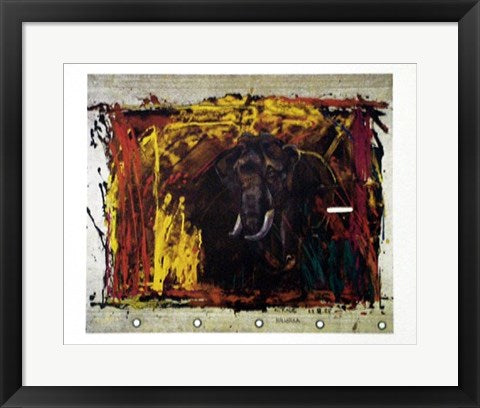 Framed Art Out of the Jungle by Rolf Knie | 15 5/8 x 19 5/8