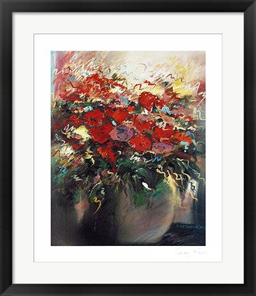 Framed Art Floral Composition I by Candy Le Sueur | 23 ½ x 19 5/8