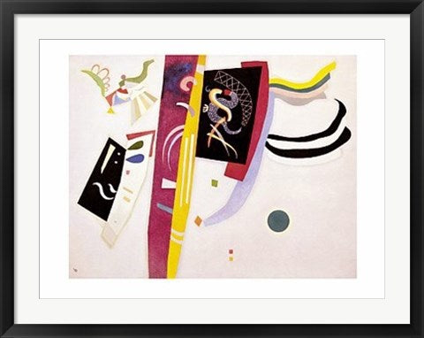 Framed Art Frosty Moon II by Val Garcia | 31 1/2 x 23 1/2