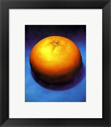 Framed Art Orange by Justin Heath | 11 3/4 x 9 1/2