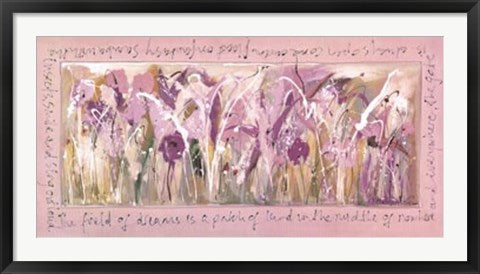 Framed Art Field of Dreams by Clare Hooper | 19 3/4 x 39 1/2
