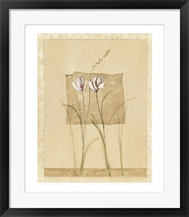 Framed Art Fleurs de Champs II by Stephanie Flateau | 23 1/2 x 19 3/4
