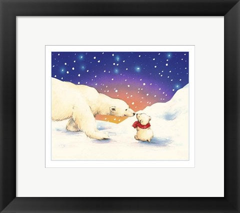Framed Art The Happy Twosome by Makiko | 9 1/2 x 11 3/4