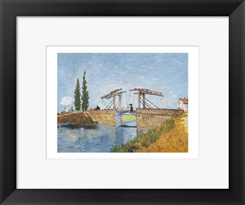 Framed Art Le Pont de Langlois by Vincent van Gogh | 9 1/2 x 11 3/4