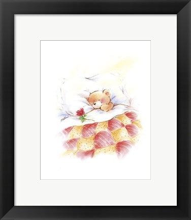 Framed Art Sweet Dreams II by Makiko | 11 3/4 x 9 1/2