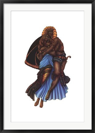 Framed Art Isis & Osirus by Raven Williamson | 36 x 24
