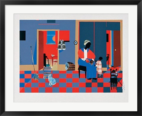 Framed Art Early Carolina Morning by Romare Bearden | 26 x 33 3/4