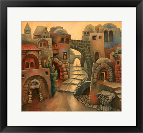 Framed Art Chamsin by Deborah Kotovsky | 12 x 17