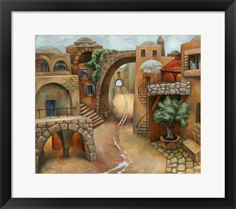Framed Art Rain's Gentle Touch by Deborah Kotovsky | 11 5/8 x 16 ½