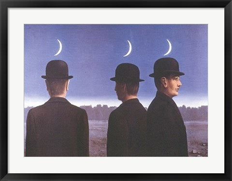 Framed Art Le Chef-d'Oeuvre ou Les Mysteres by Rene Magritte | 19 ¾ x 27 ½ Art...