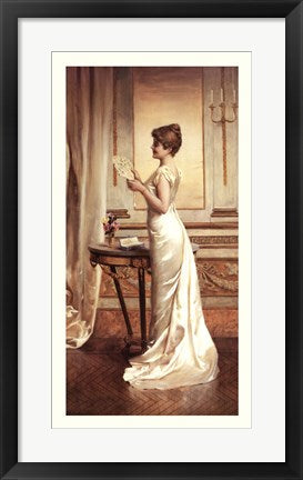 Framed Art The Fan by Emmanuel Costa | 24 x 12