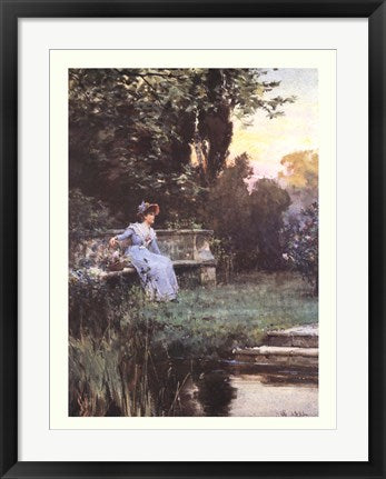 Framed Art A Moment's Peace by Alfred Glendenning | 28 x 21