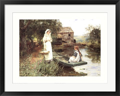Framed Art Afternoon Picnic by John Yend King | 20 1/4 x 27 1/4