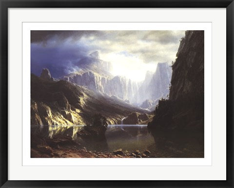 Framed Art Sierra Nevada by Albert Bierstadt | 23 x 30 3/4