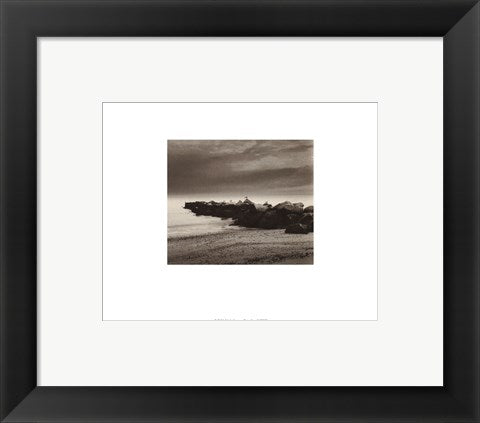 Framed Art New York by the Water I by Walter Gritsik | 7 3/4 x 9 3/4