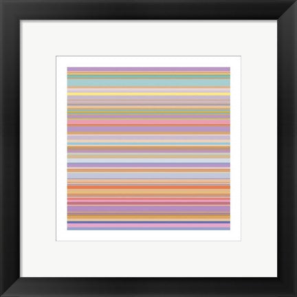 Framed Art Square Straights I by Jo Macdonald | 11 3/4 x 11 3/4