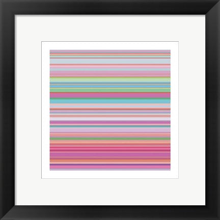 Framed Art Square Straights II by Jo Macdonald | 11 3/4 x 11 3/4