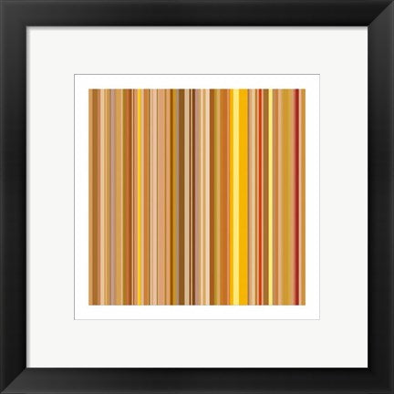 Framed Art Square Straights III by Jo Macdonald | 11 3/4 x 11 3/4