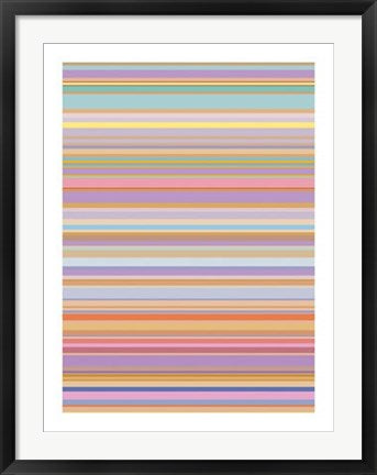 Framed Art Median Straights I by Jo Macdonald | 23 1/2 x 31 1/2