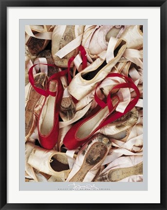 Framed Art Satin Shoes by Harvey Edwards | 31 1/2 x 23 1/2