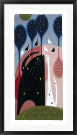 Framed Art Birdwatching by Govinder Nazran | 39 1/2 x 19 3/4