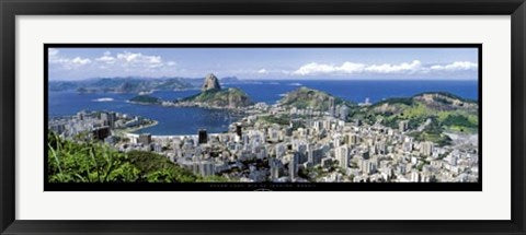 Framed Art Sugar Loaf, Rio de Janeiro, Brazil by Tomas Barbudo