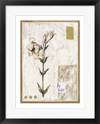 Framed Art Figure 1639 by Sylvie Chaland | 19 3/4 x 15 3/4