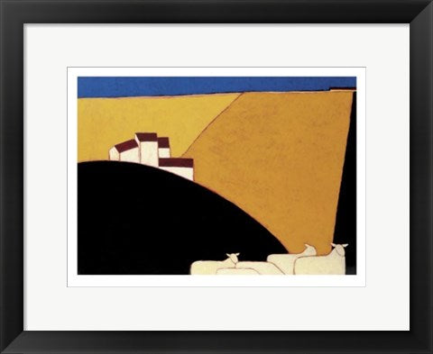 Framed Art Tuscan Campagna by Eithne Donne | 11 3/4 x 15 3/4
