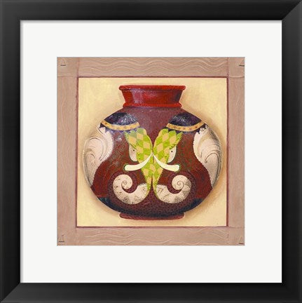 Framed Art The Purple Cap by Natalie Armstrong | 11 3/4 x 11 3/4