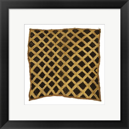 Framed Art Rafia IV by Schoa-Kuba | 11 3/4 x 11 3/4