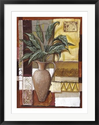 Framed Art Aspidistra Jug by Emilie Gerard | 31 1/2 x 23 1/2