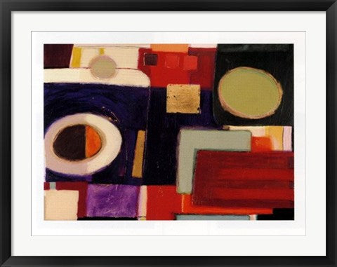 Framed Art Eiffel Tower Evening by Henri Silberman | 31 1/2 x 23 1/2
